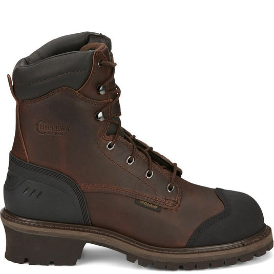 55053 - Chippewa Men's Aldarion 8" Waterproof Comp Toe Insulated Logger