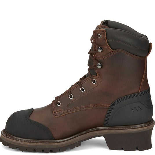 55053 - Chippewa Men's Aldarion 8" Waterproof Comp Toe Insulated Logger