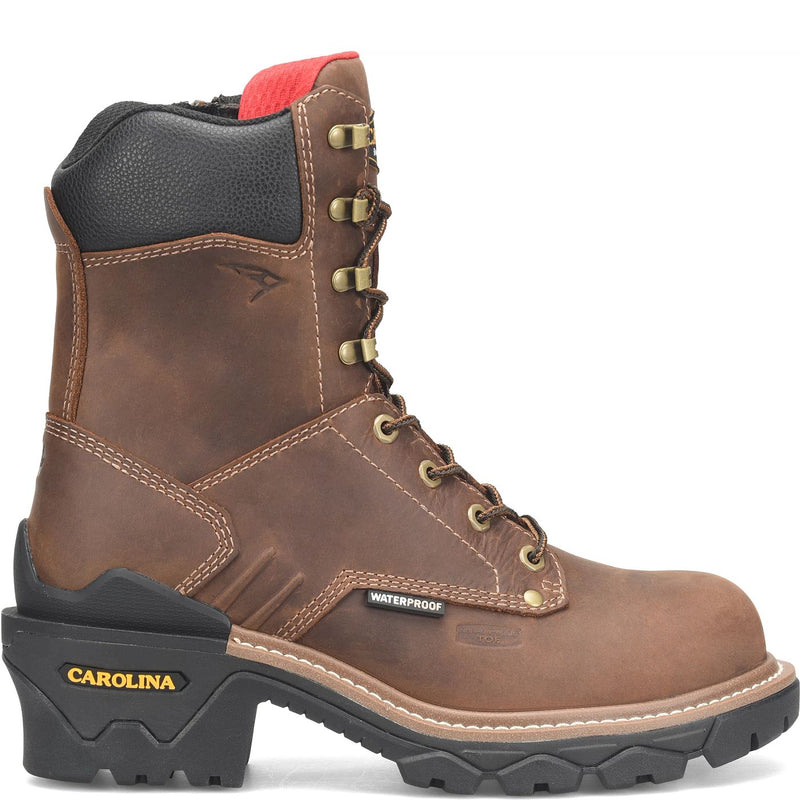 Load image into Gallery viewer, CA7839 - Carolina Cardinal 8" Side-Zip Composite Toe Logger
