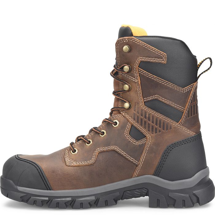 Load image into Gallery viewer, CA3592 - Carolina Falcon 8&quot; Waterproof Steel Toe Work Boot
