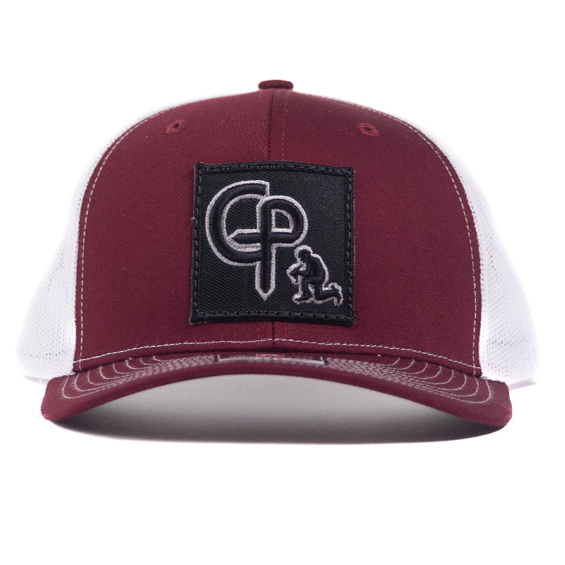 Load image into Gallery viewer, CP113 - Cowboy Prayer 3D Black Cardinal/White Cap
