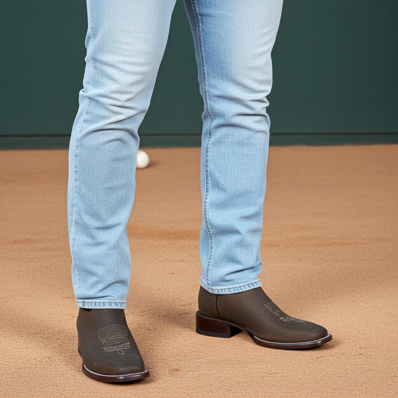 Load image into Gallery viewer, CP5001 - Cowboy Prayer Men's Oiled Cowhide Western Boot
