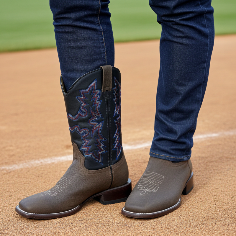 Load image into Gallery viewer, CP5001 - Cowboy Prayer Men's Oiled Cowhide Western Boot
