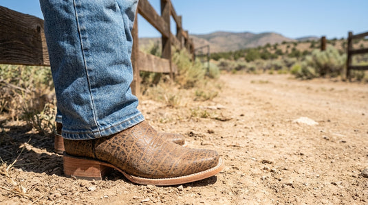CP8000 - Cowboy Prayer Elephant Print Cowboy Boot