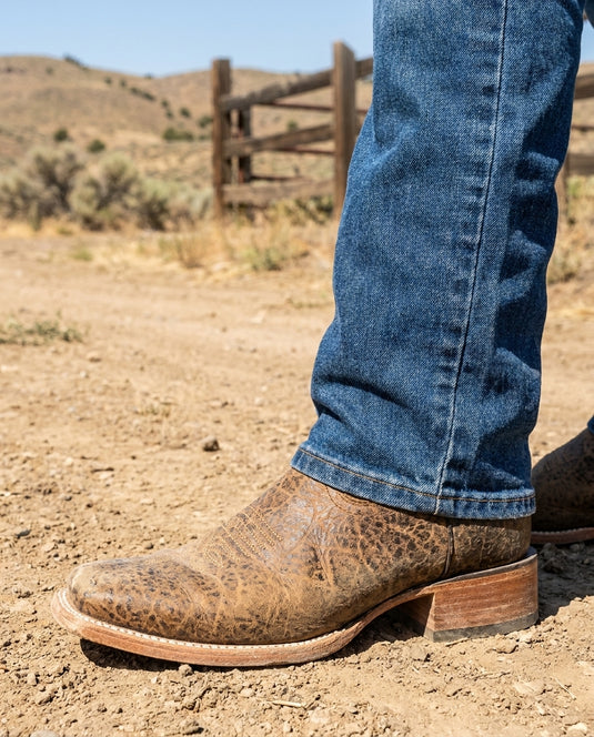 CP8000 - Cowboy Prayer Elephant Print Cowboy Boot