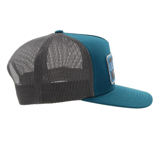 CR078 - Hooey Cactus Ropes Blue/Grey Cap