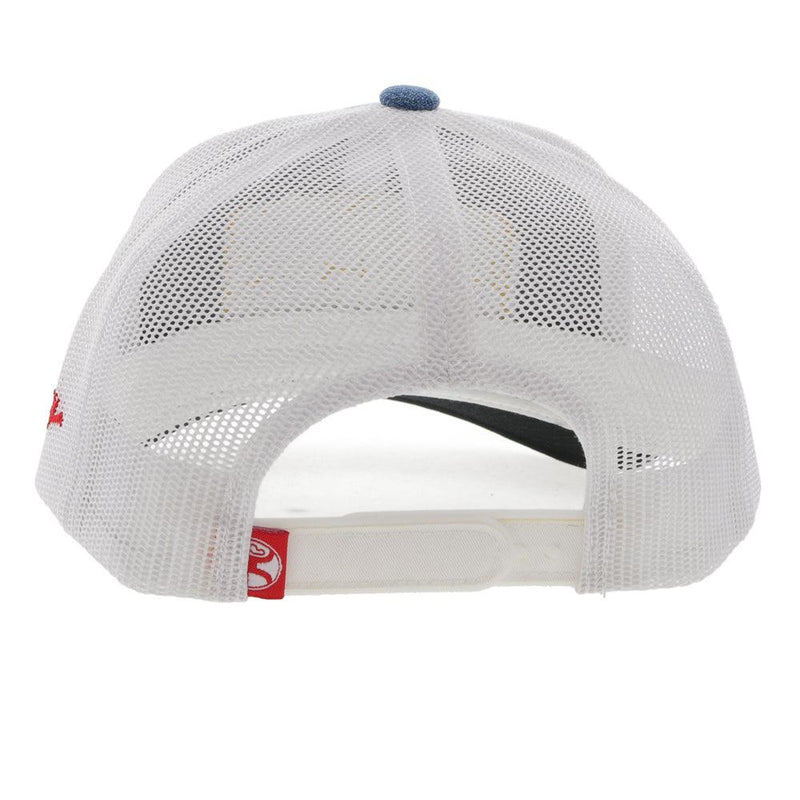 Load image into Gallery viewer, CR080 - Hooey "Cactus Ropes" Denim/White Hat
