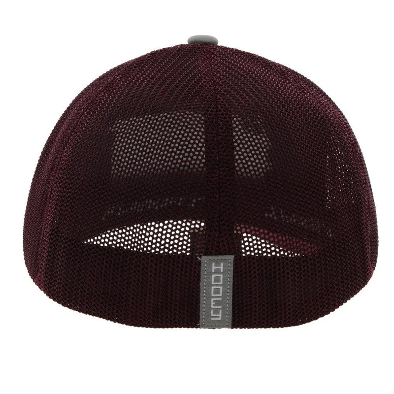 Load image into Gallery viewer, CR084 - Hooey &quot;CR084&quot; Grey/Maroon Hat
