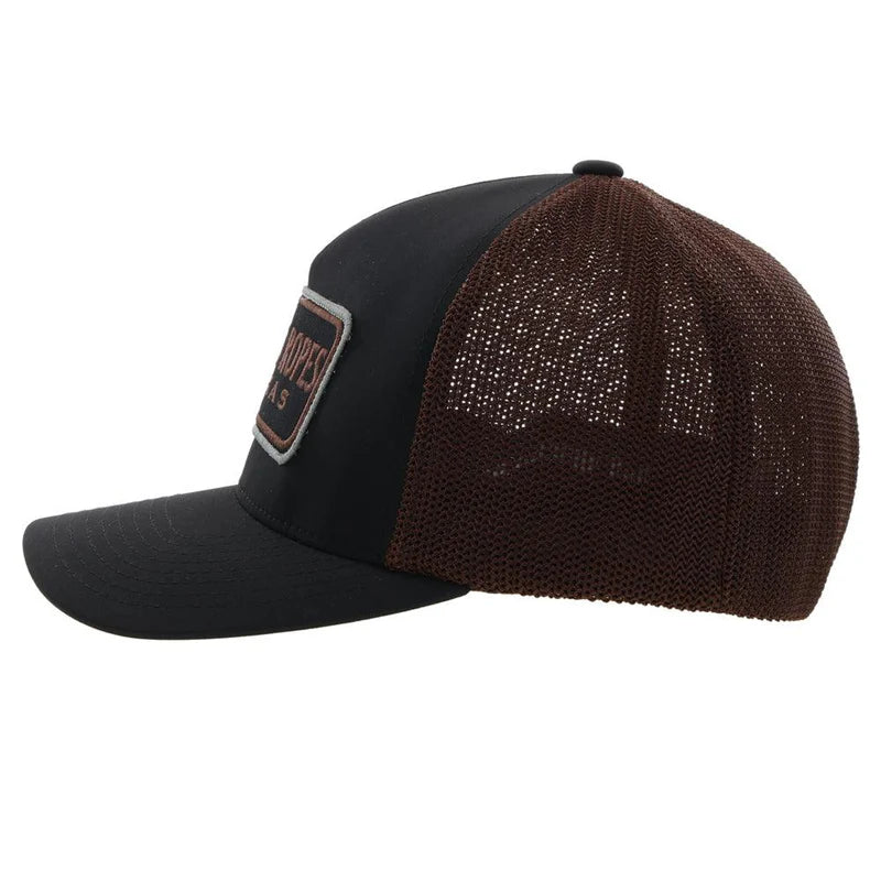 Load image into Gallery viewer, CR085 - Hooey  &quot;CR85&quot; Cactus Ropes Black/Brown Hat
