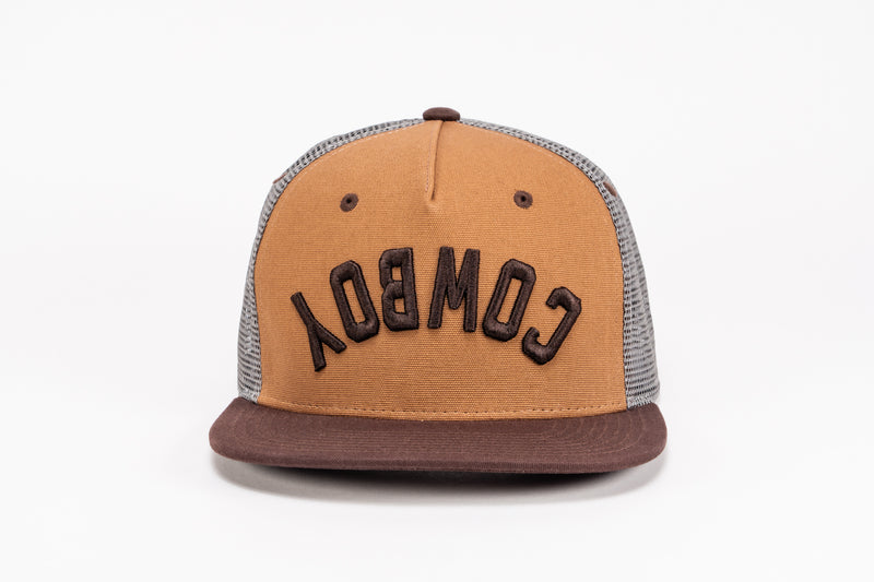 Load image into Gallery viewer, WRNGFCF0001 - Wrangler Cowboy Flipped Graphic on Canvas Cap
