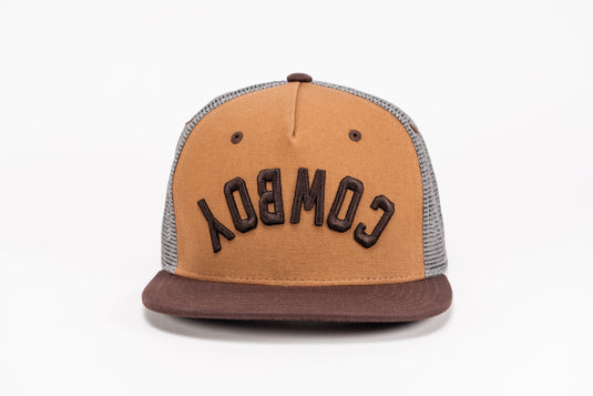 WRNGFCF0001 - Wrangler Cowboy Flipped Graphic on Canvas Cap