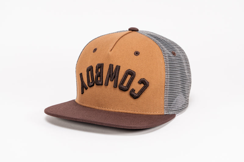 Load image into Gallery viewer, WRNGFCF0001 - Wrangler Cowboy Flipped Graphic on Canvas Cap
