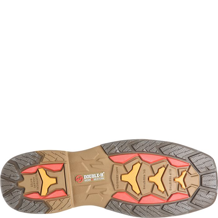 Load image into Gallery viewer, DH5398 - Double H Dark Brown Lycan Comp Toe
