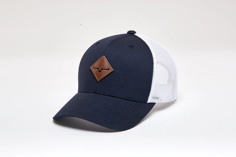 Load image into Gallery viewer, KM11 - Kimes Ranch Diamond Hat Navy
