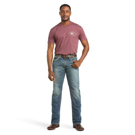 10012703 - Ariat M5 Slim Gambler Stackable Straight Leg Jean