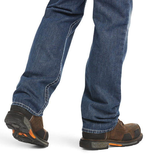 10018365 - Ariat Men's FR M4 Relaxed Ridgeline Boot Cut Jean