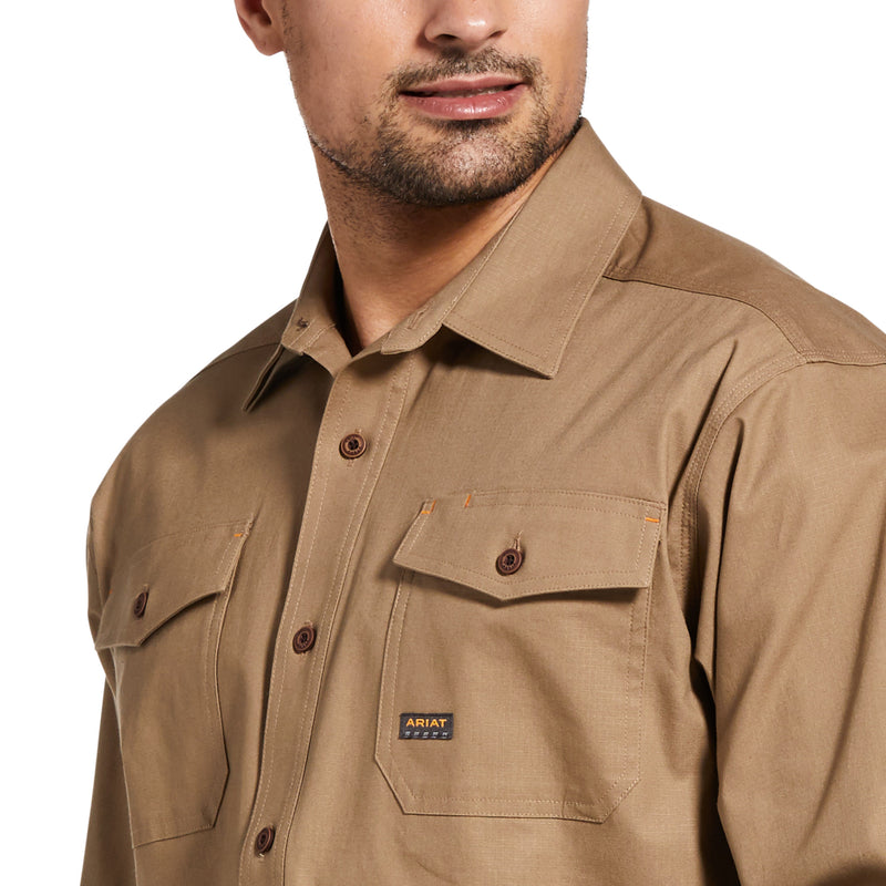 Load image into Gallery viewer, 10032998 - Ariat Men's Rebar Made Tough DuraStretch Classic Fit Work Shirt
