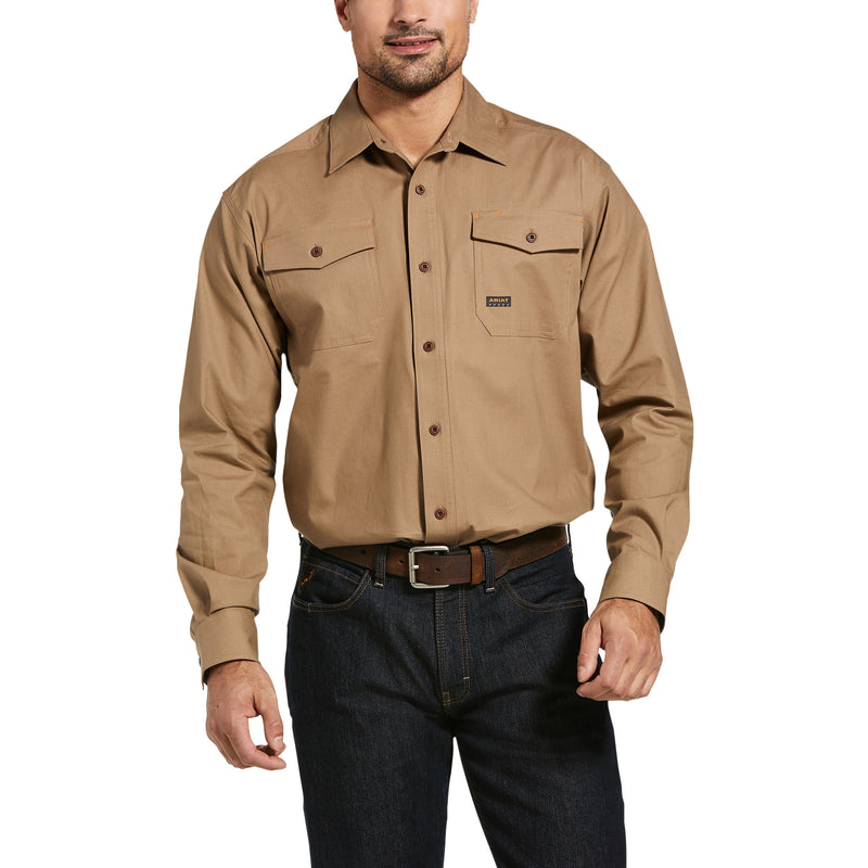 Load image into Gallery viewer, 10032998 - Ariat Men's Rebar Made Tough DuraStretch Classic Fit Work Shirt

