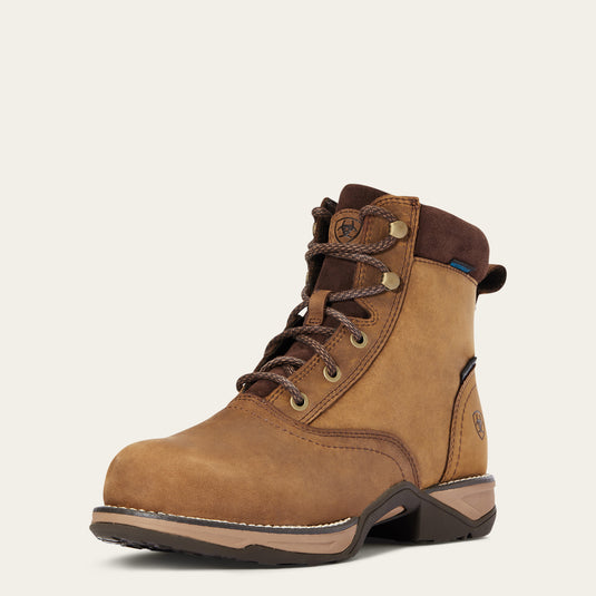 10034143 - Ariat Women's Anthem Round Toe Lacer Waterproof Composite Toe Work Boot