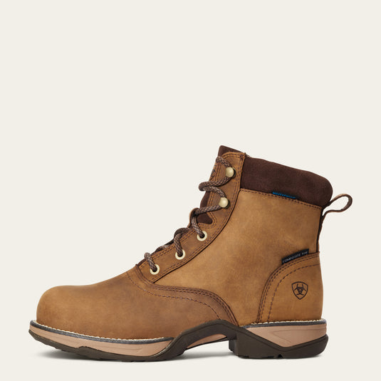 10034143 - Ariat Women's Anthem Round Toe Lacer Waterproof Composite Toe Work Boot