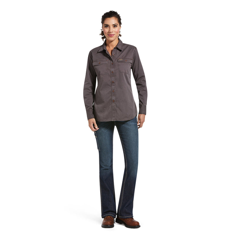 Load image into Gallery viewer, 10032884 - Ariat Women's Rebar Washed Twill Work Shirt
