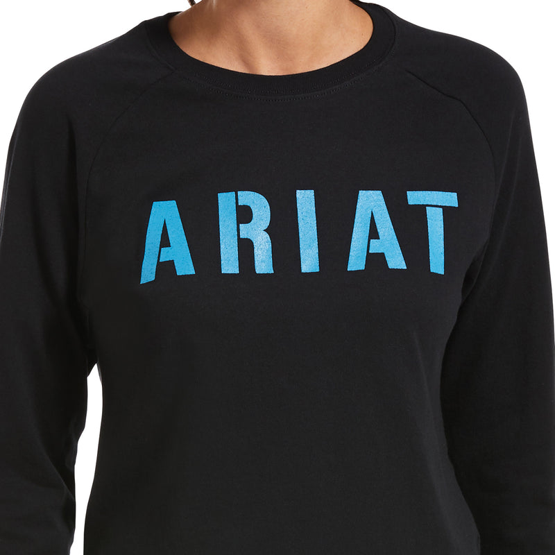 Load image into Gallery viewer, 10033084 - Ariat Women&#39;s Rebar Cotton Strong Block T-Shirt
