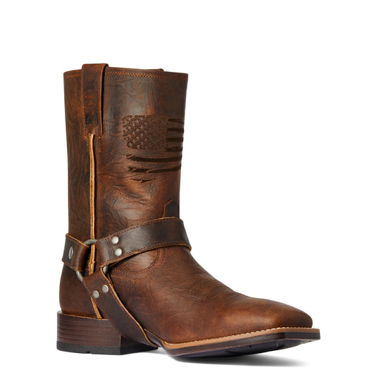 10035768 - Ariat Men's Harness Patriot Ultra Western Boot
