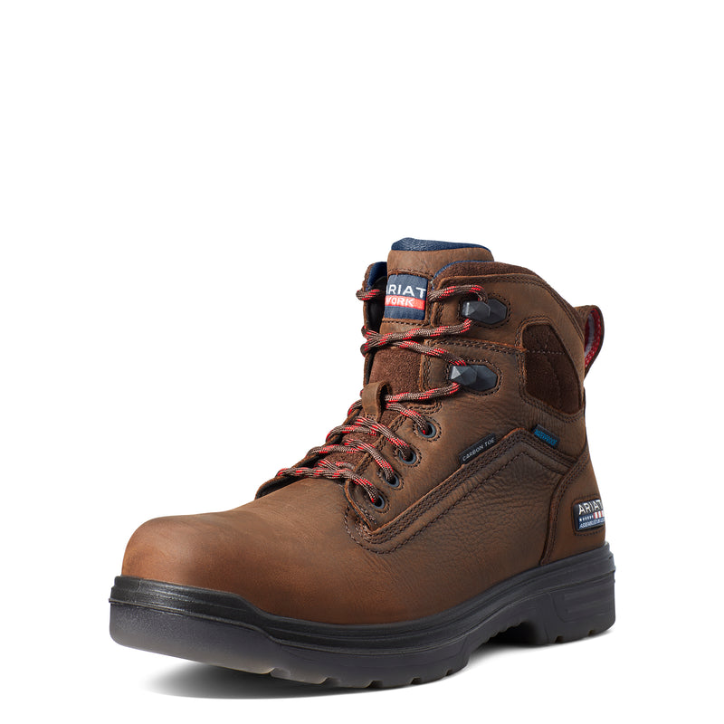 Load image into Gallery viewer, 10036739 - Ariat Men's Turbo 6" USA Assembled Waterproof Carbon Toe Work Boot
