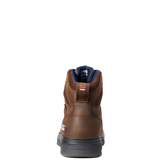 10036739 - Ariat Men's Turbo 6" USA Assembled Waterproof Carbon Toe Work Boot