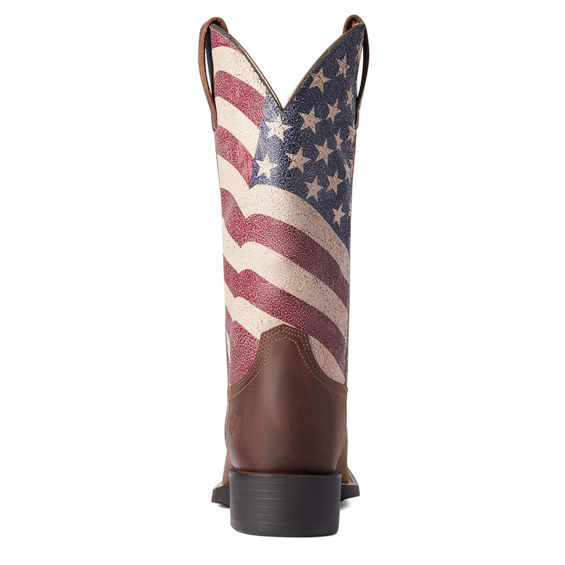 Load image into Gallery viewer, 10038397 - Ariat Women's Round Up Patriot Western Boot
