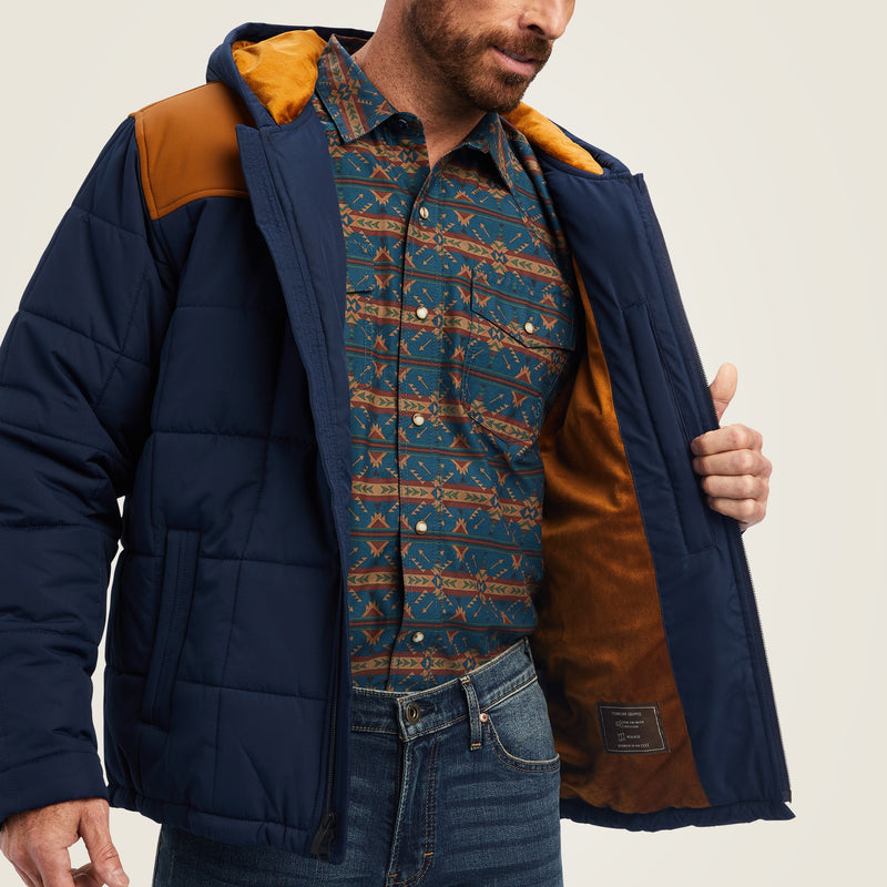 Load image into Gallery viewer, 10041648 - Ariat Men&#39;s Crius Hooded Insulated Jacket
