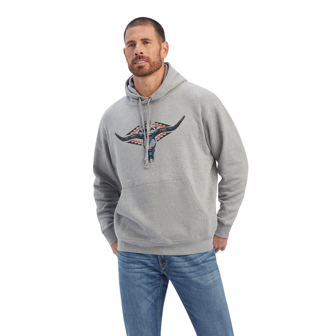 10041725 - Ariat Men's Horns Southwest Sweatshirt