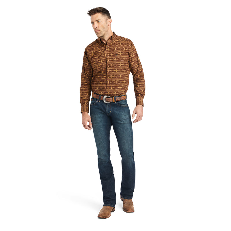 Load image into Gallery viewer, 10042353 - Ariat Men&#39;s Team Colter Fitted Shirt
