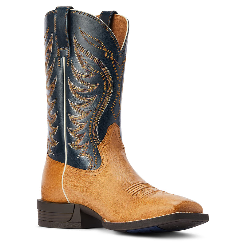 Load image into Gallery viewer, 10042472 - Ariat Men's Reckoning Ant. Saddle Smooth Ostrich Cowboy Boot
