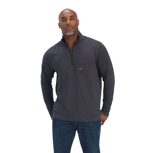 10041415 - Ariat Men's Rebar Foundation 1/4 Zip Shirt