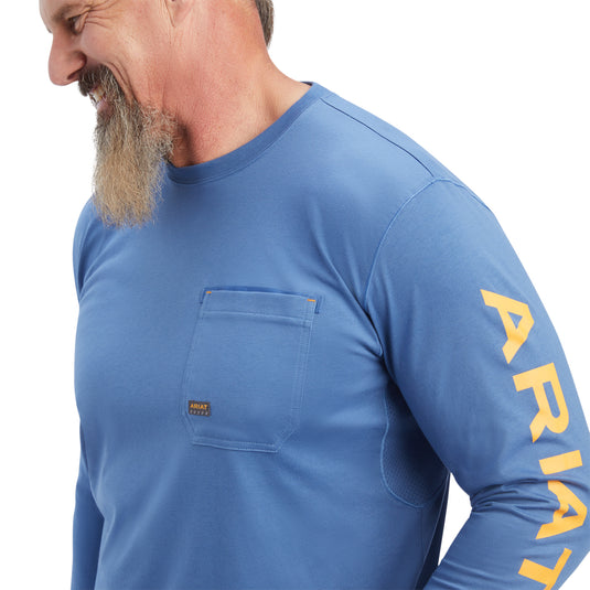10041535 - Ariat Rebar Workman Logo T-Shirt