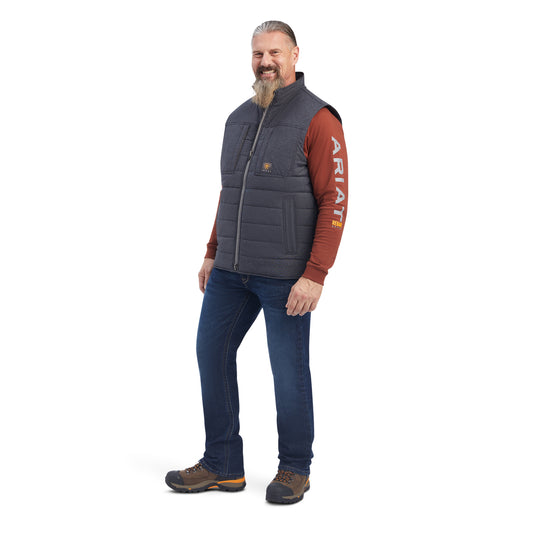 10041592 - Ariat Men's Rebar Valiant Ripstop Insulated Vest