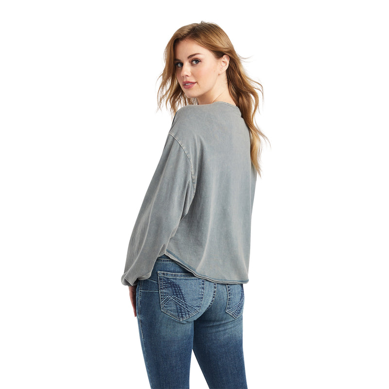 Load image into Gallery viewer, 10042313 - Ariat Women's Pinon Henley Top
