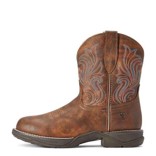 10042422 - Ariat Women's Anthem Round Toe Shortie Western Boot