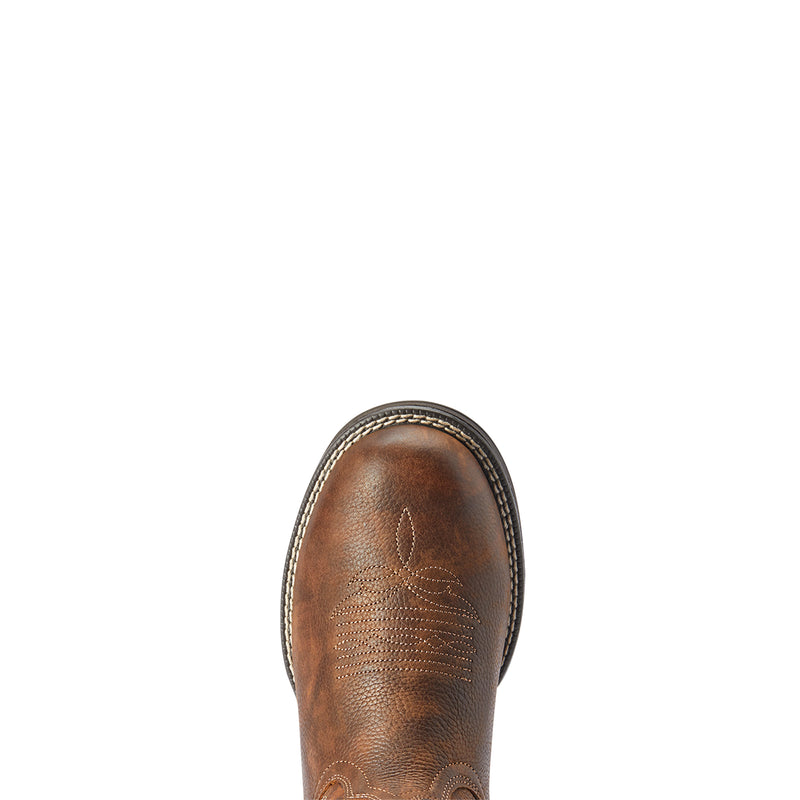 Load image into Gallery viewer, 10042422 - Ariat Women's Anthem Round Toe Shortie Western Boot
