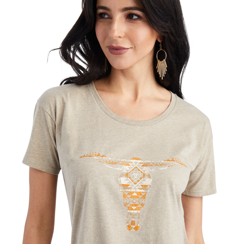 Load image into Gallery viewer, 10042718 - Ariat Women&#39;s Blanket Skull Tee
