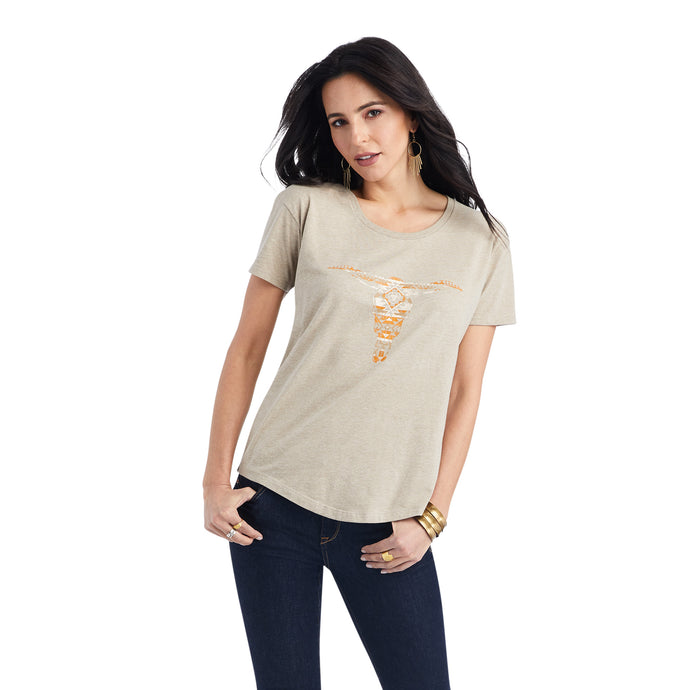 10042718 - Ariat Women's Blanket Skull Tee