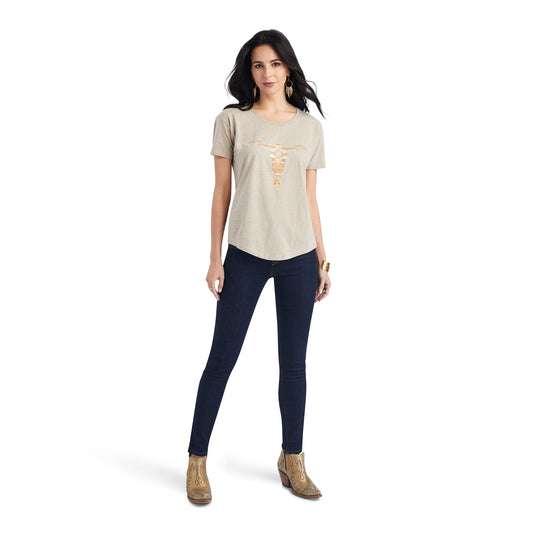 10042718 - Ariat Women's Blanket Skull Tee