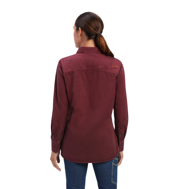 Load image into Gallery viewer, 10041433 - Ariat Women's Rebar Washed Twill Work Shirt
