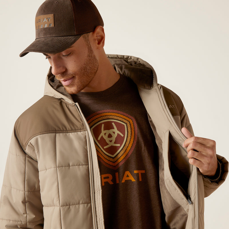 Load image into Gallery viewer, 10046765 - Ariat Men&#39;s Crius Hooded Insulated Jacket
