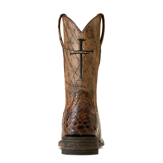 10047000 - Ariat Men's Backwater American Alligator Cowboy Boot