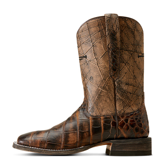 10047000 - Ariat Men's Backwater American Alligator Cowboy Boot