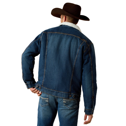 10047438 - Ariat Men's Sherpa Lined Trucker Jacket