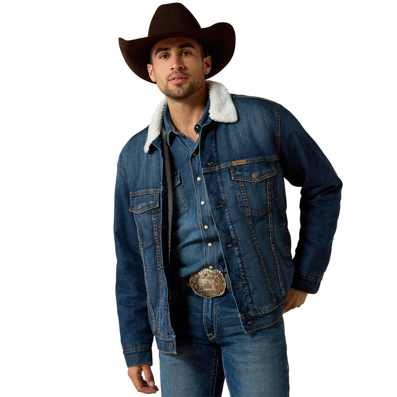 Load image into Gallery viewer, 10047438 - Ariat Men's Sherpa Lined Trucker Jacket
