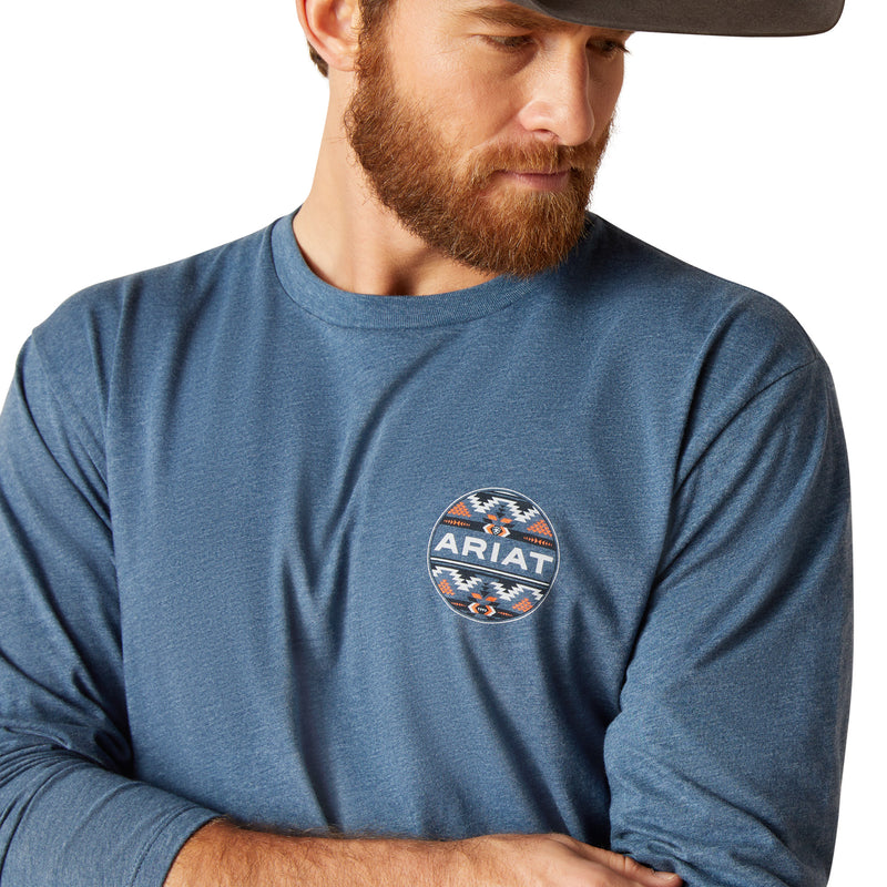 Load image into Gallery viewer, 10047880 - Ariat Men&#39;s Western Geo Fill T-Shirt
